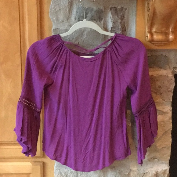 Beautees Flowy Girls Blouse Size M. - Picture 10 of 10